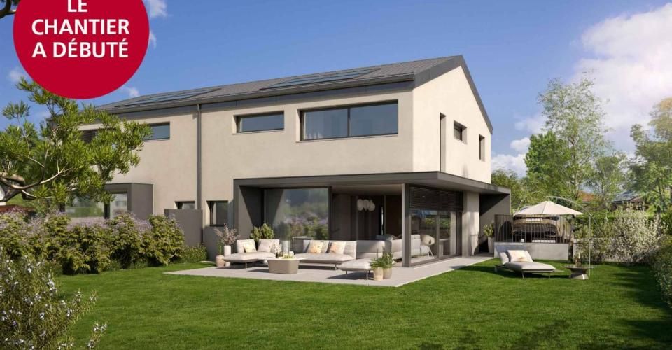 Projet de deux villas jumelles à deux pas du Léman VILLA A - Maison jumelée 5.5 pièces - image - 1
