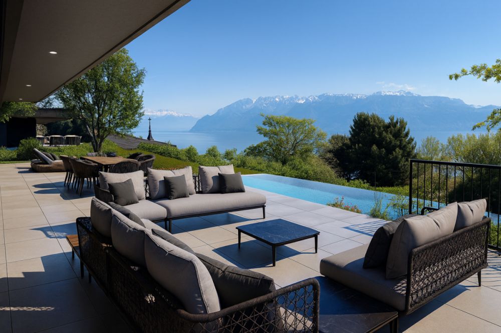 Magnifique villa de 5.5 pièces avec vue panoramique sur le Léman -  Bild 6