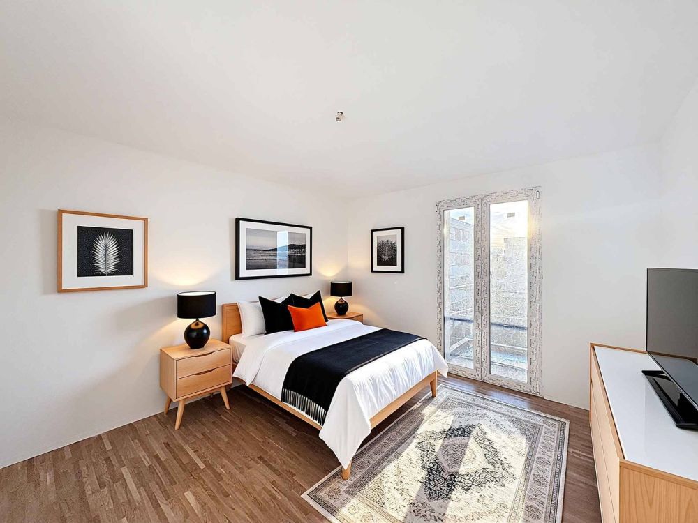 Élégant 3.5 pièces neuf avec deux espaces extérieurs - Bild 3