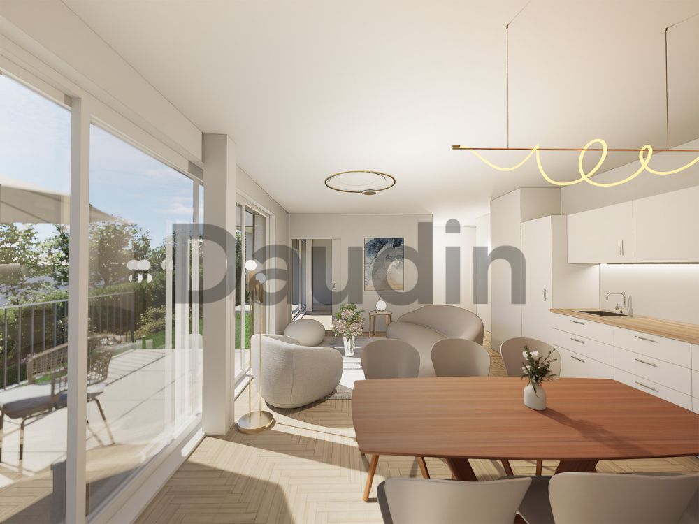 Appartement THPE sur plan de 3 pièces avec jardin privatif -  Bild 2