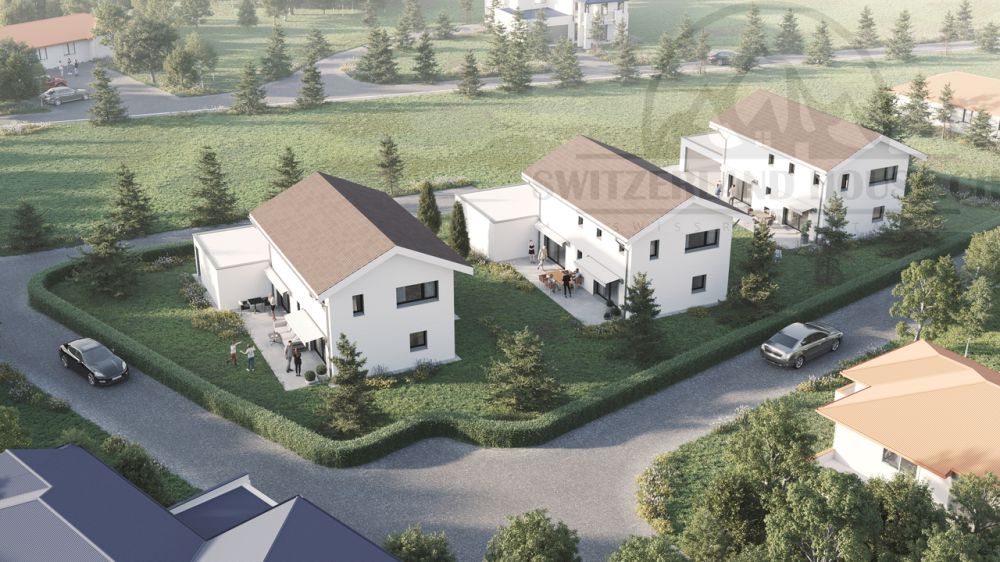 Spacieuse villa individuelle de 5.5 pcs avec grand jardin à Lovens proche nature -  Bild 4