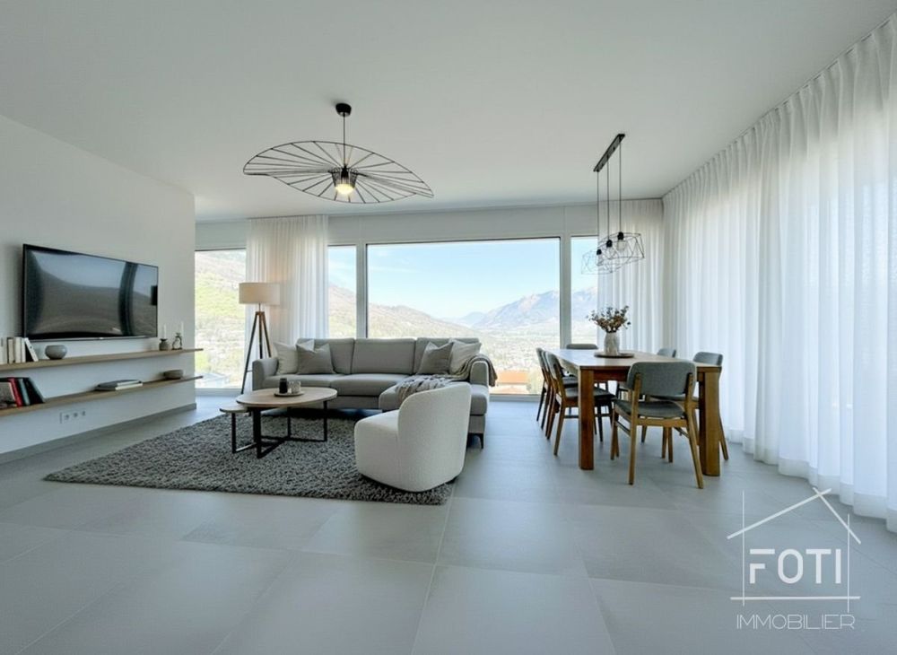 Villa individuelle NEUVE de 4,5 pièces avec belle vue sur la plaine. -  Bild 1