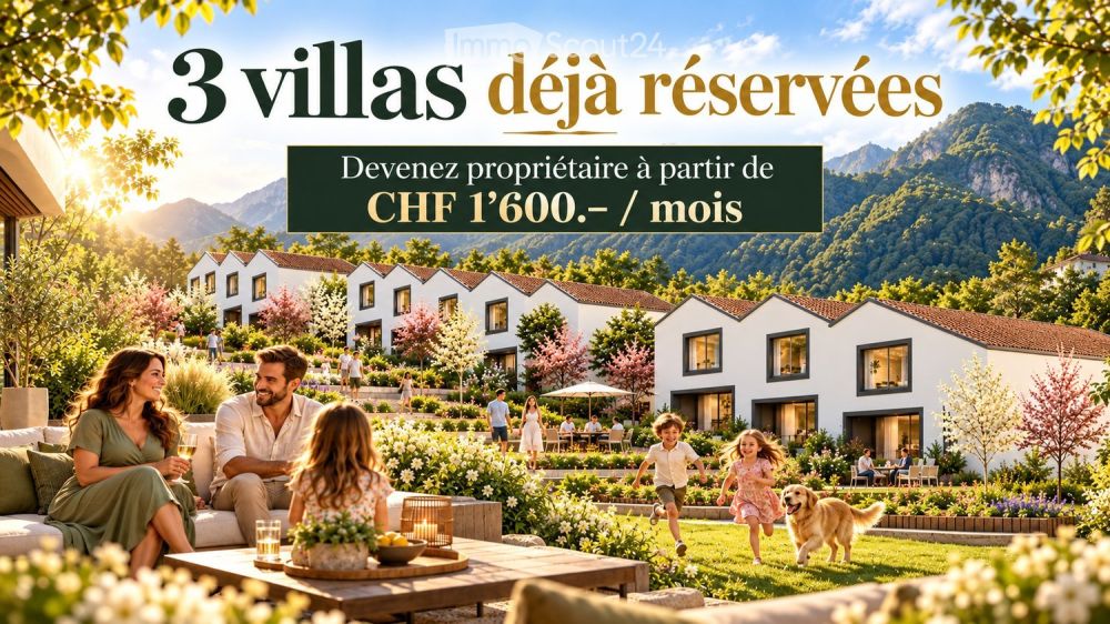 3 VILLAS DÉJÀ RÉSERVÉES – VILLAS FAMILIALES 5.5 PIÈCES DE 167 M² -  Bild 1