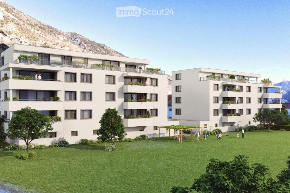 Moderne 4.5-Zimmer-Neubau-Wohnung mit Bergblick in Steg VS -  Bild 3