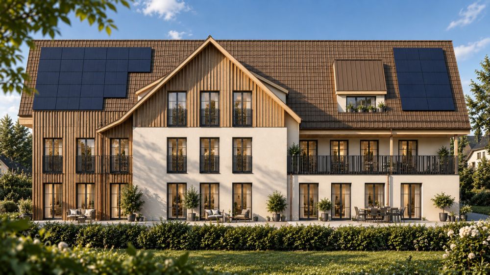 SOLÉA WIL - Modern wohnen im Herzen von Wil ZH | Whg. 0.2 - Ostansicht