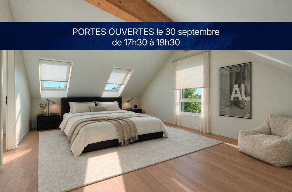 Neuf - Magnifique duplex avec balcon et vue sur le Jura -  Bild 5