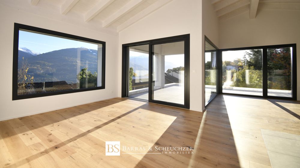 Geräumige 4.5-Zimmer-Wohnung in einer gehobenen Residenz - Appartement témoin - Séjour