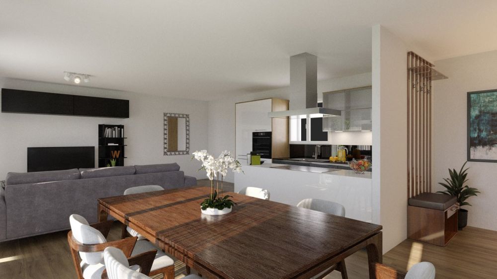 Promotion de 3 villas "Les Terrasses" moderne de 4,5 pièces à Saxon -  Bild 3