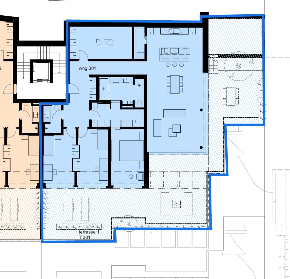 Neubau: 4.5-Zimmer-Terrassenwohnung, 144 m² - Wohnen am Sonnenhang -  Bild 6