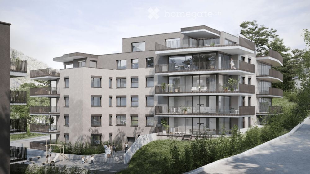 4.5er Erdgeschosswohnung in Brig-Glis -  Bild 1