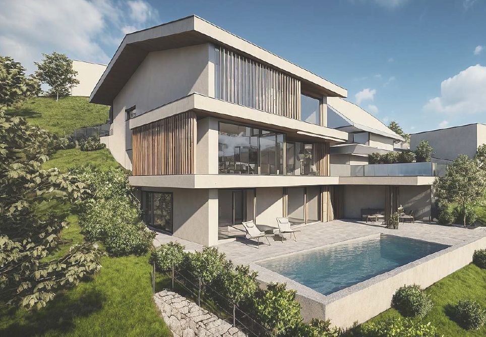 Neubau Einfamilienhaus mit atemberaubendem Panorama -  Bild 2