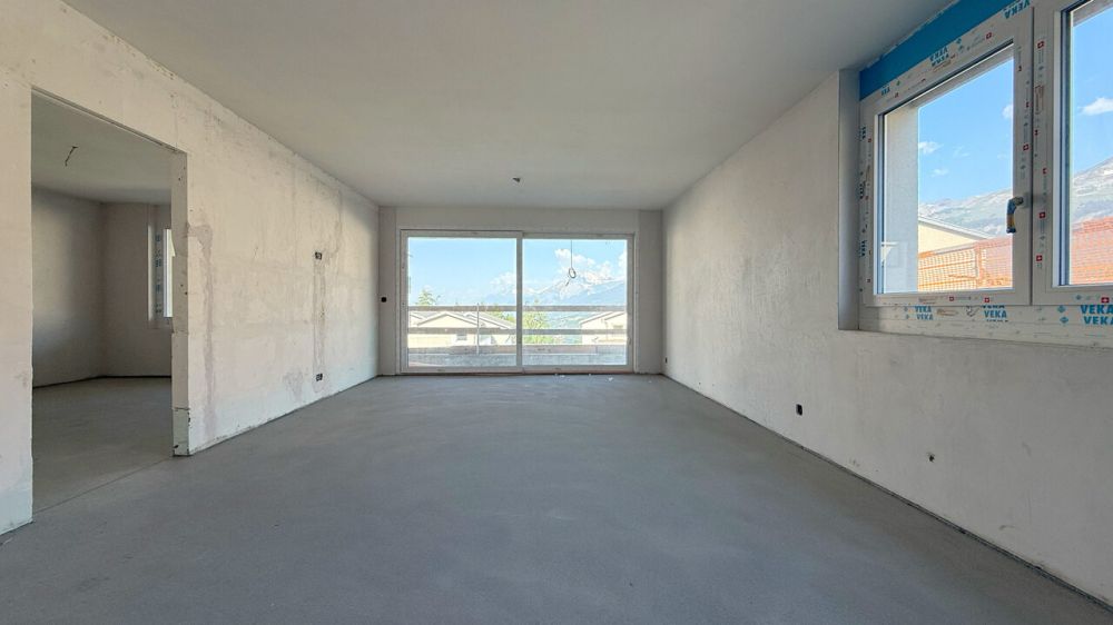 Appartement 3.5 pièces neuf (rez supérieur) - Lens - Séjour (État au 27.05.2026) / Stay (as at 27.05.2026) / Soggiorno (al 27.05.2026)