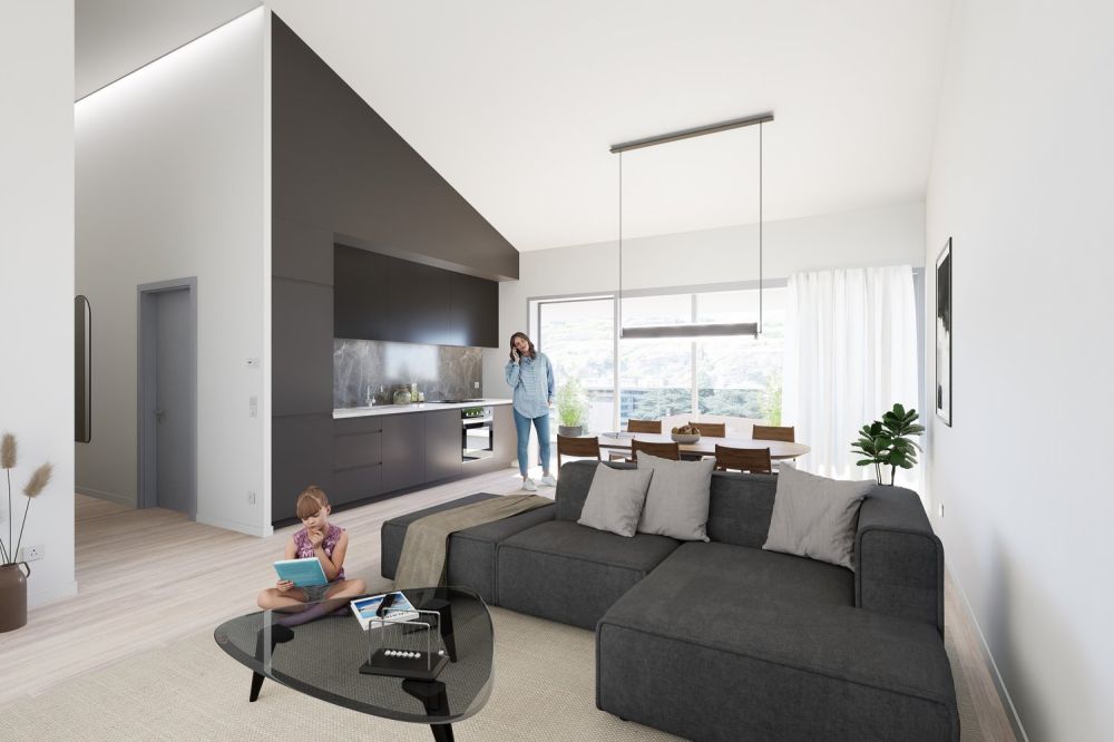 Mehrere 4.5 Zimmer-Wohnungen zur Verkauf in einer neuen Promotion "Aubépines22" in Sion -  Bild 4