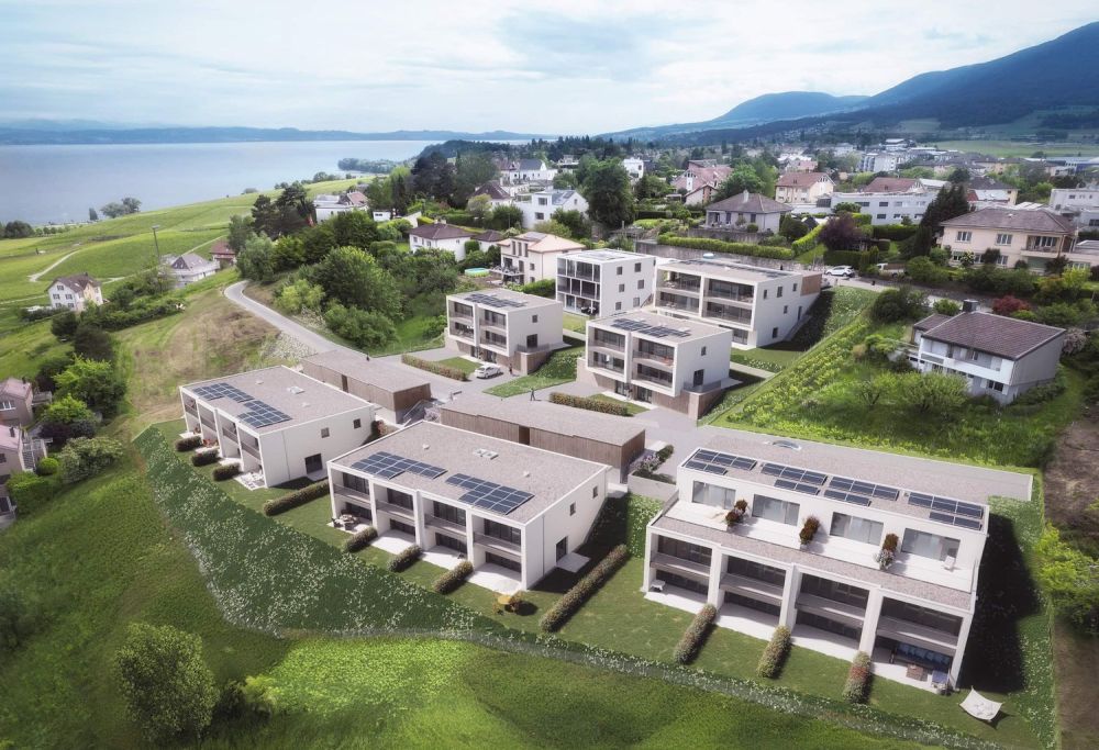 Villa mitoyenne contemporaine de 6,5 pièces. -  Bild 1