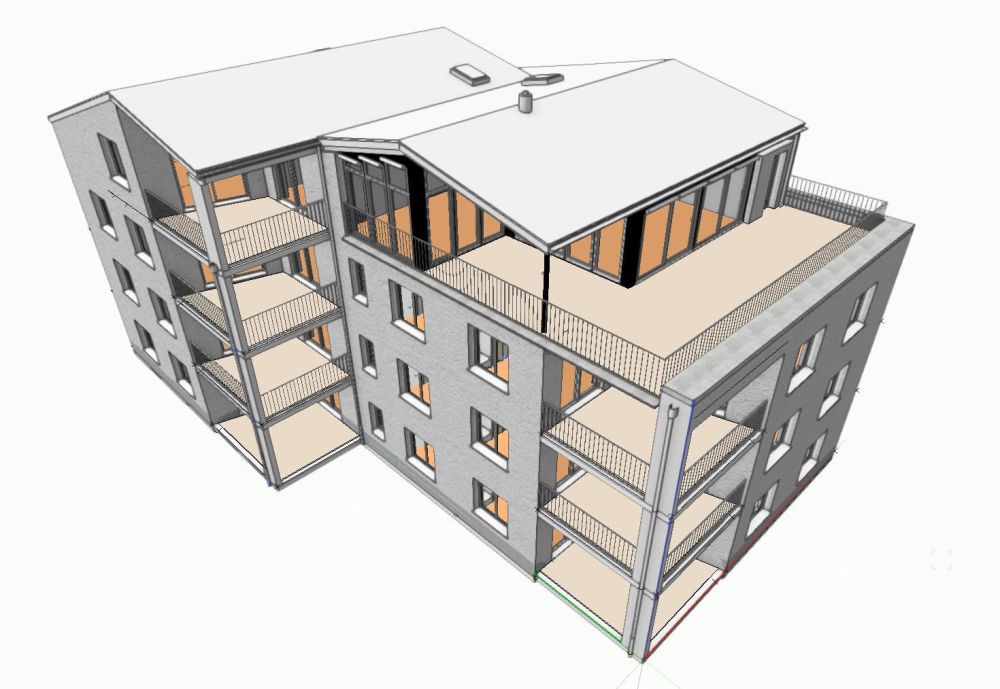 Appartement im Dachgeschoss, neu, Minergie-P-zertifiziert, 5,5 Zimmer in St-Ursanne (Nr. 3.1) -  Bild 9