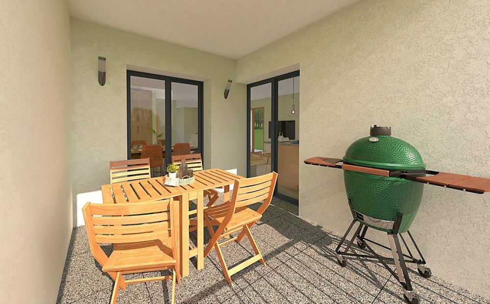 TRES AGREABLE 4.5 PIECES DANS UNE PETITE PPE DE TROIS APPARTEMENTS - VALEYRES SOUS MONTAGNY (VD) - - Bild 10