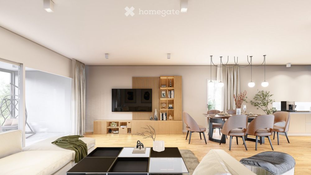 Bau der drei Reihenhäuser begonnen: Das Mittelhaus wartet auf Sie! - Bild 7