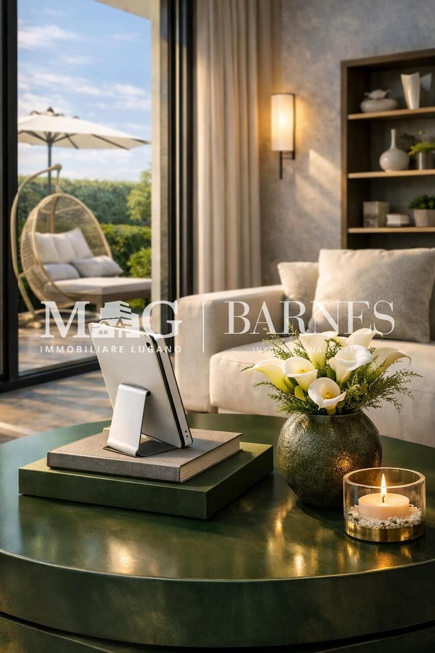 Lugano, Presaggona: Nuovo 3.5 locali con giardino privato - Bild 7