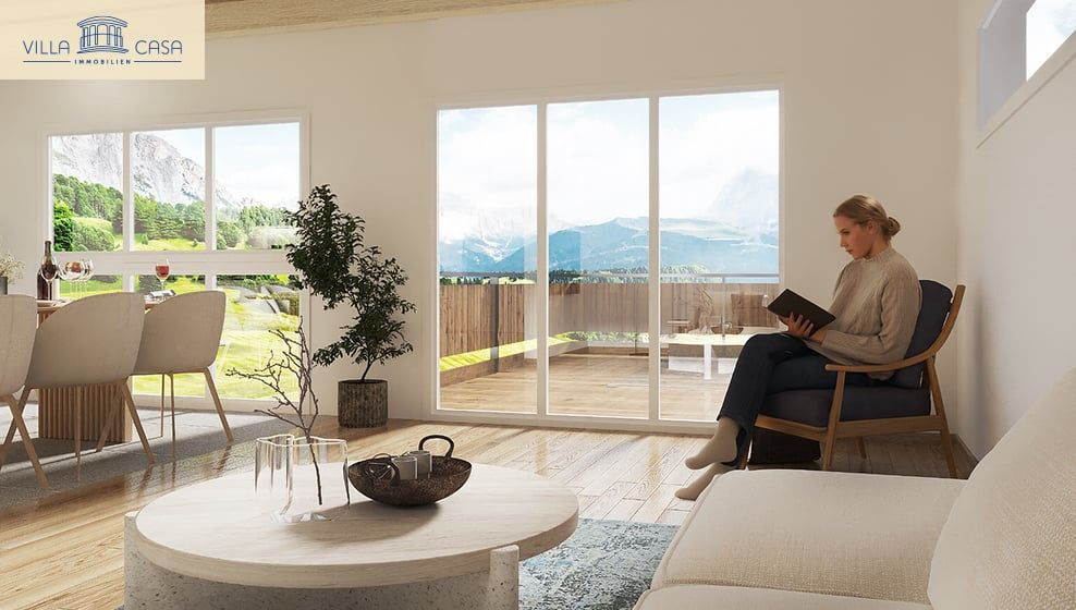 Nachhaltiges Einfamilienhaus im Berner Oberland  ideal als Zweit- ode - 24006_Wohnzimmer_2