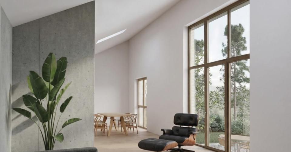 OBJET EXCEPTIONNEL ET UNIQUE DANS UN CADRE VERDOYANT EN VILLE! - Maison contiguë 5.5 pièces - image - 2