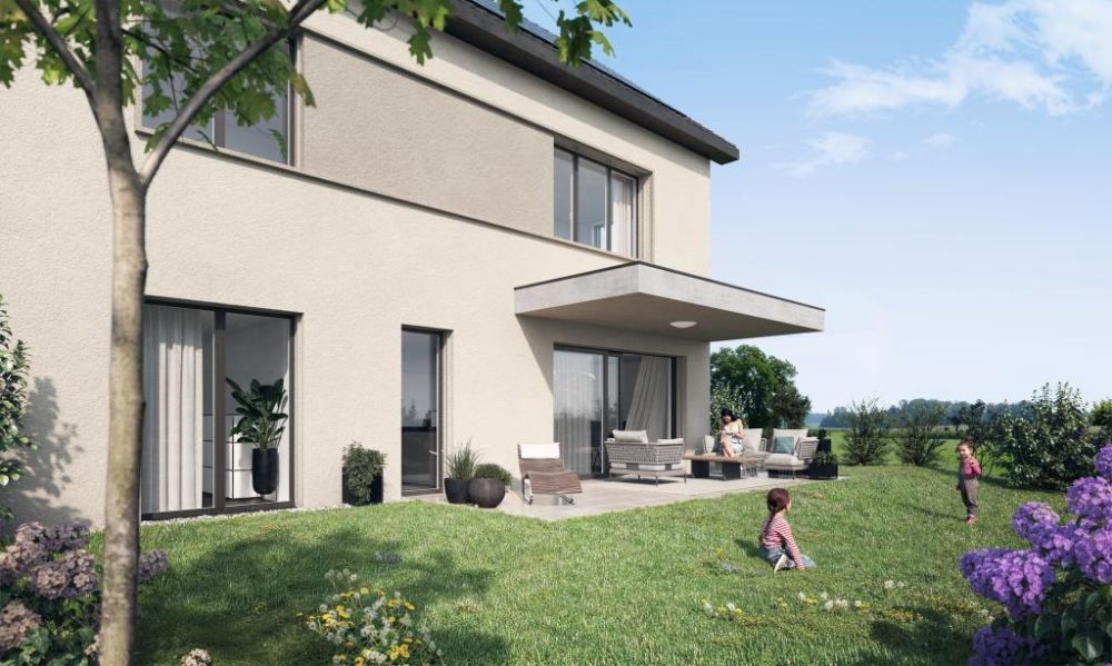 Moderne und grosszügige Einfamilienhäuser - 6EFH_Buch-bei-Frauenfeld_Aussen_K04_Final_02