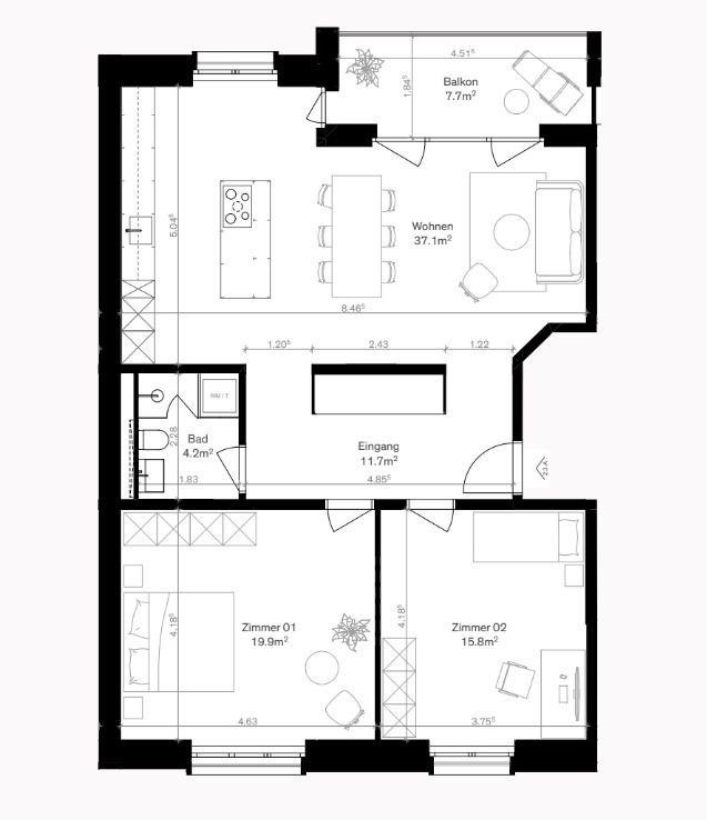 LETZTE GELEGENHEIT - URBANES WOHNERLEBNIS AN BEVORZUGTER LAGE -  Bild 7