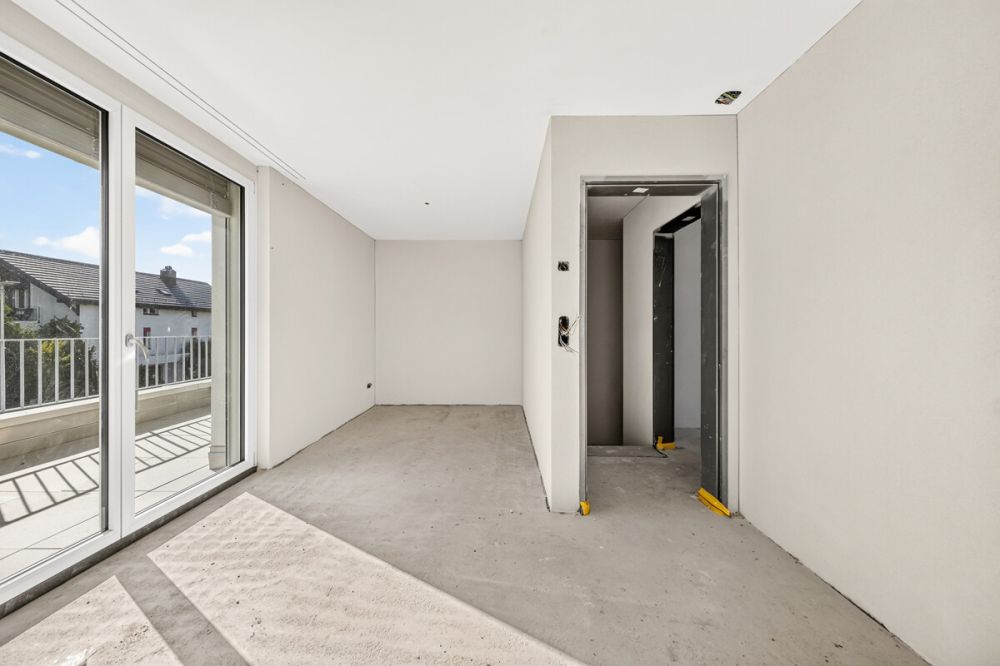Modernes Reihenmittelhaus mit hohem Wohnkomfort - Schlafzimmer im Rohbau