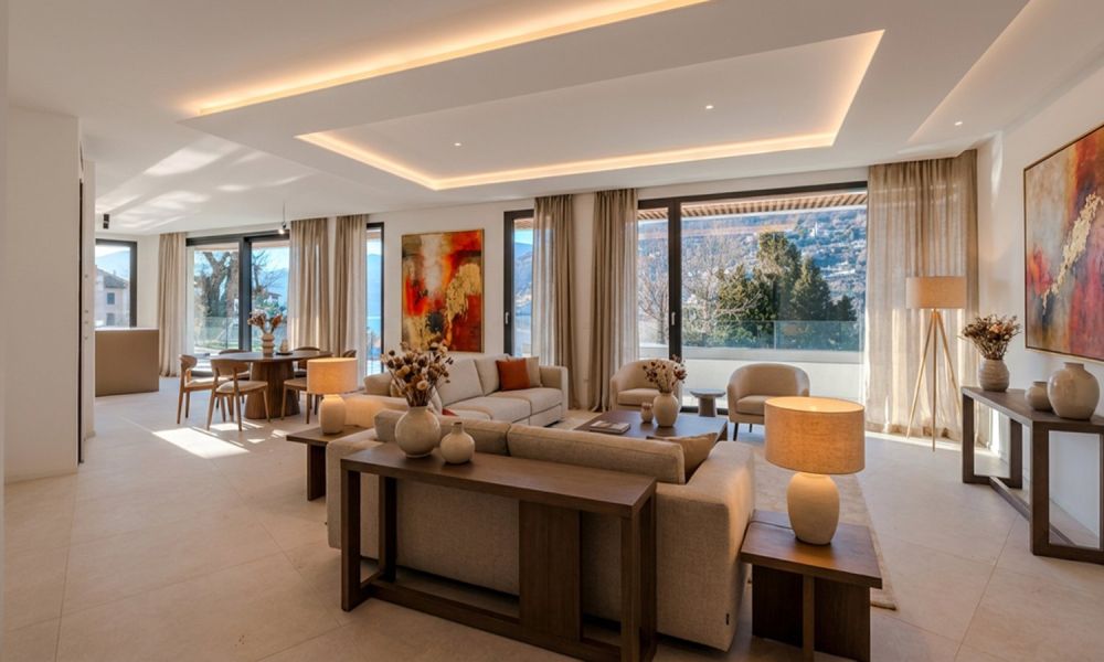STUPENDA VILLA VISTA LAGO CON POSTO BARCA A BRUSINO ARSIZIO -  Bild 3