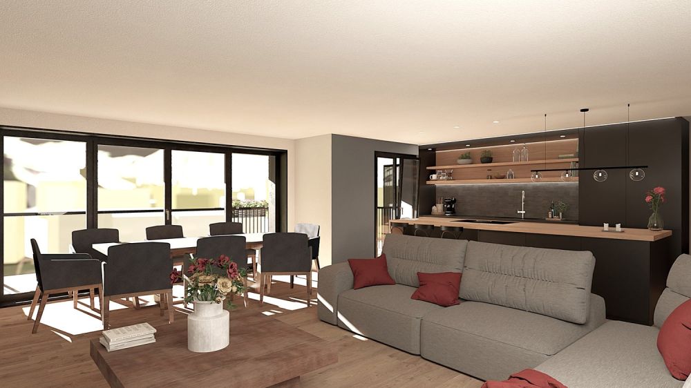 Bewirtschaftete 4.5-Zimmer-Maisonette-Zweitwohnung inkl. Disporaum in Saas-Grund – Neubau 2026 -  Bild 8