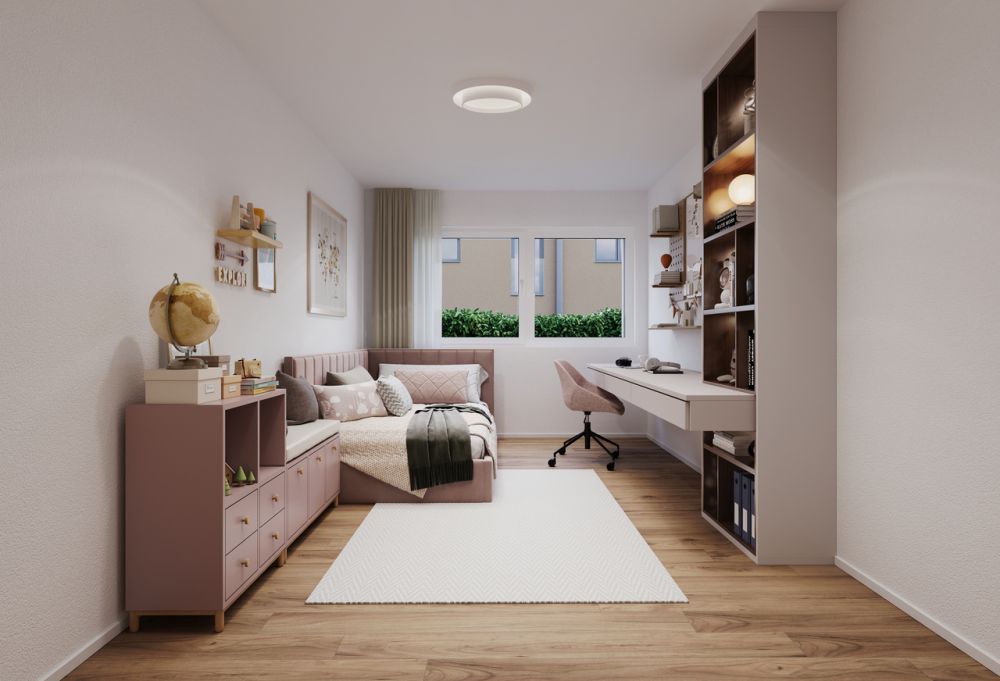 5.5 Z.-EG-Wohnung B im Haus B mit 137 m² NWF, 25m² Sitzplatz - Zimmer 3