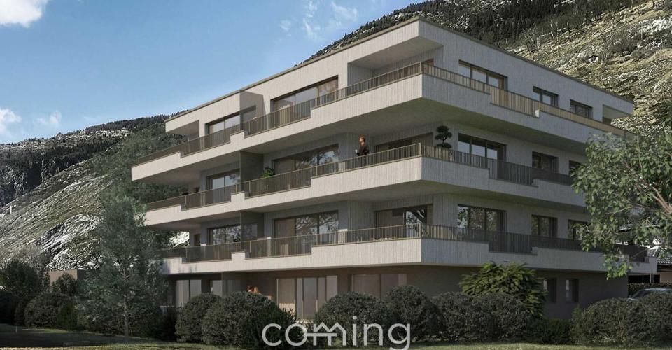 Neubau 4.5-Zimmer-Wohnung in Niedergesteln - Balkon, Bodenheizung, schlüsselfertig - Appartement 4.5 pièces - image - 1
