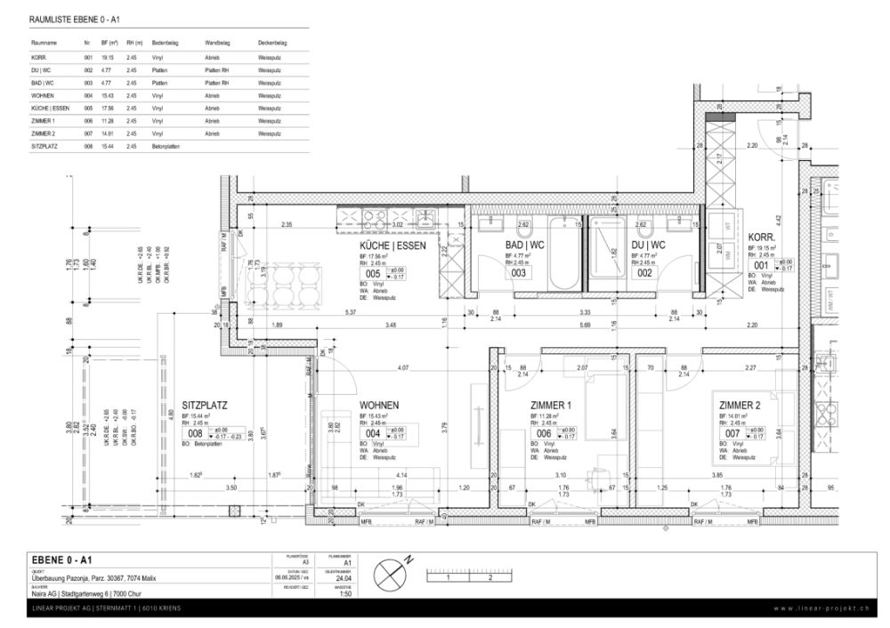 Moderne 3.5 Zimmer Terrassenwohnung (Erstwohnsitz) -  Bild 4