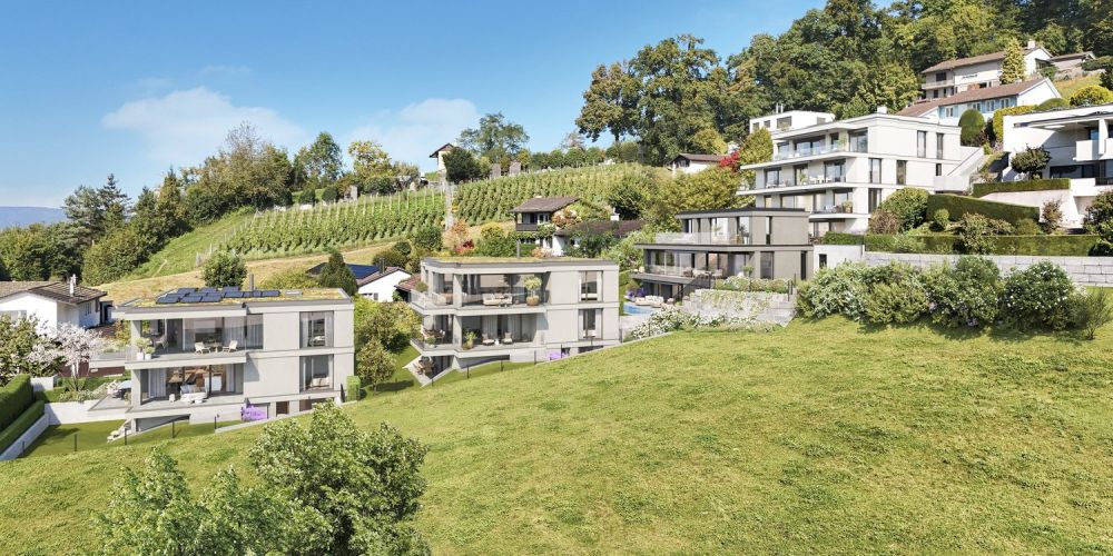 Neubau TERRA: Exklusive 5.5-Zimmer-Maisonettewohnung - Walde Immobilien AG