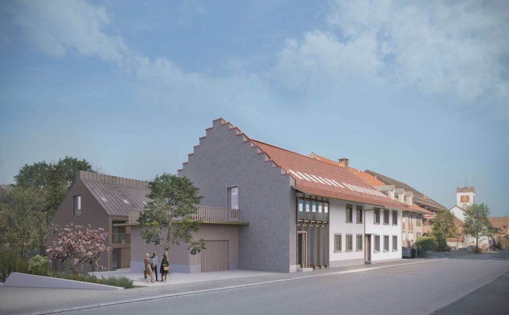 "Zum Näfbach" - Mein Zuhause in Neftenbach - Aussenvisualisierung