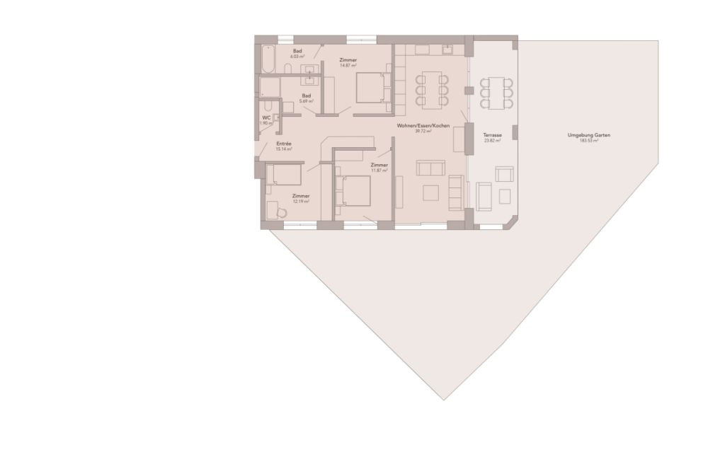 4.5-Zimmer-Wohnung EG ERSTWOHNSITZ -  Bild 10