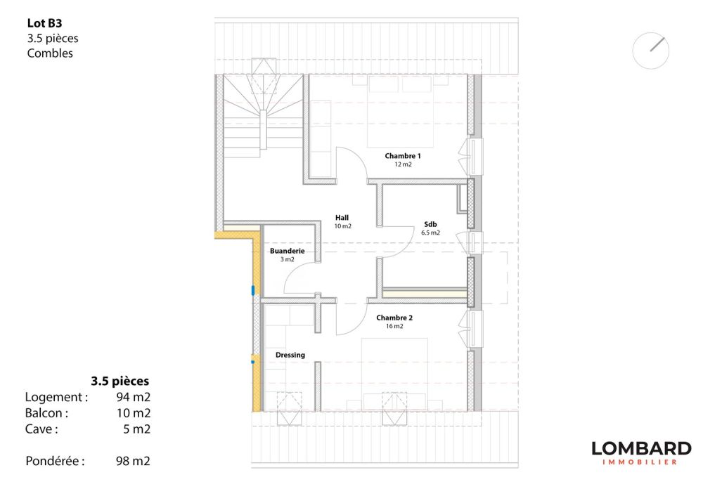 ***RESERVIERT*** Neues 3.5-Zimmer-Duplex im 1. Stock -  Bild 12