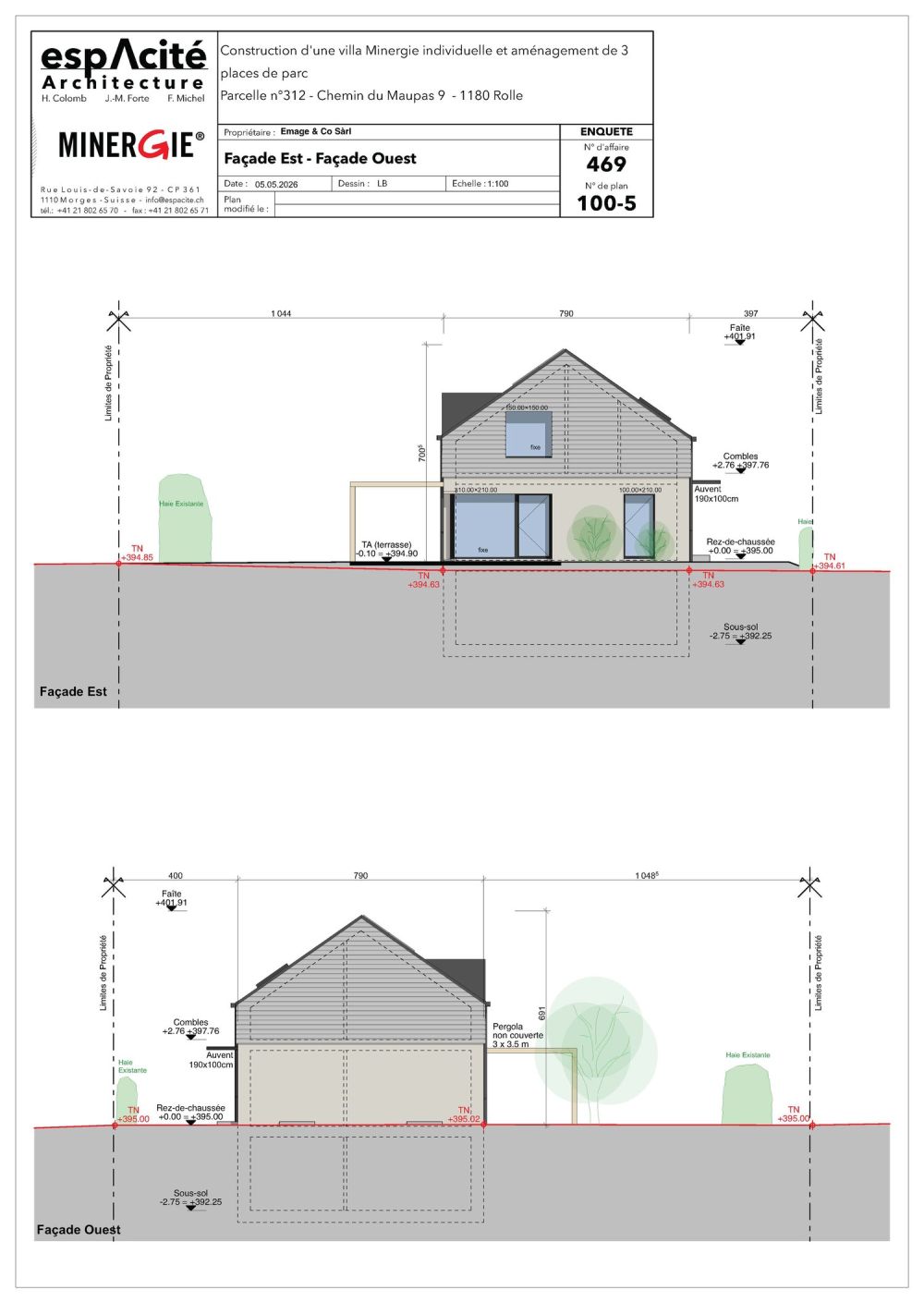 Superbe Architekten-Villa auf Plan in Rolle - 2 Schritte vom Genfer See entfernt -  Bild 12