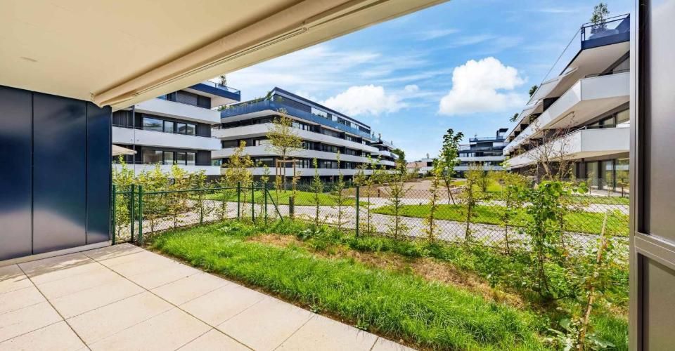 Appartement neuf avec terrasse et jardins - Appartement 3.5 pièces - image - 1