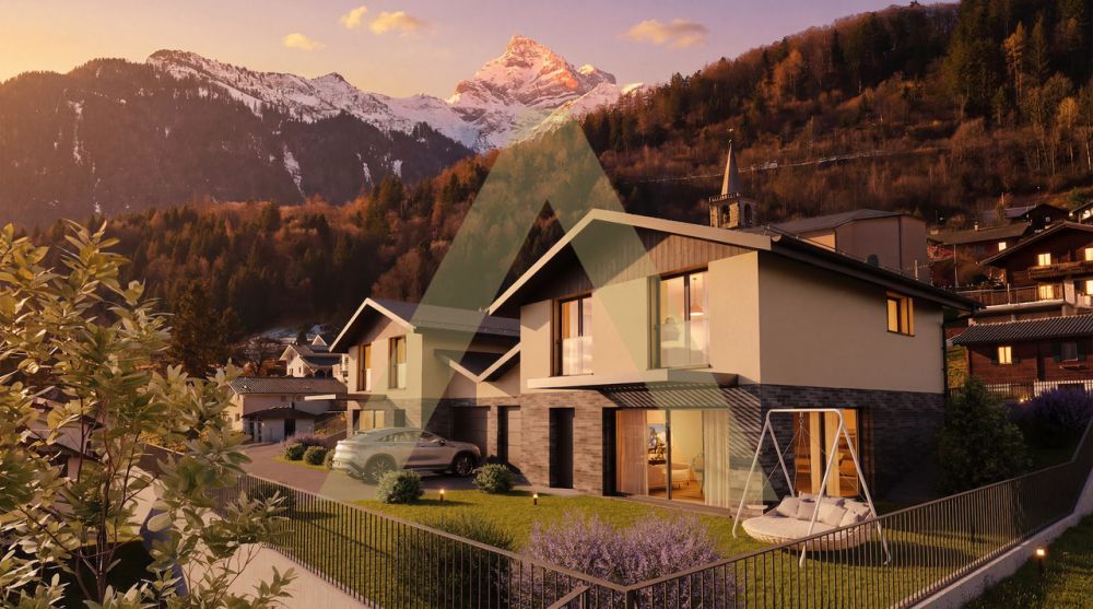 Villa familiale avec vue imprenable sur la vallée -  Bild 1