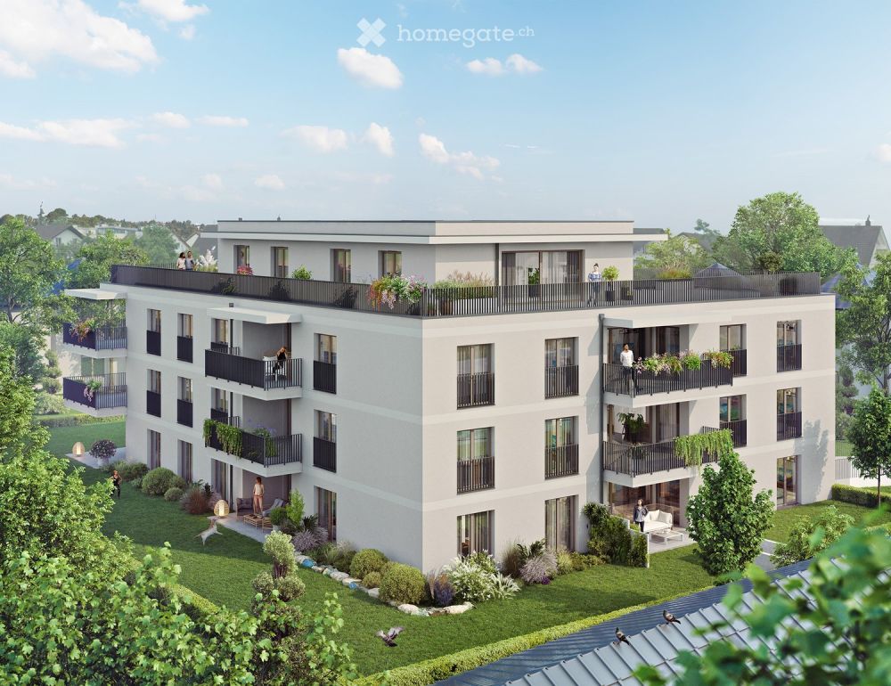 Moderne 3.5-Zimmer-Neubau-Wohnung mit Aussicht in Romanshorn - Bild 1