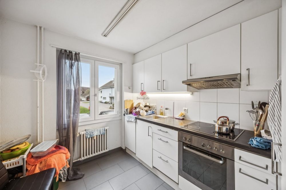 Vollvermietetes Renditeobjekt mit Mietgarantie an zentraler Lage - Küche der 3-Zimmer-Wohnung