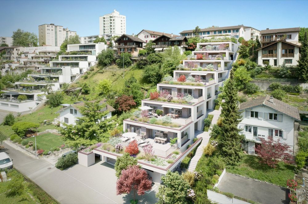 Neue exklusive Terrassen-Eigentumswohnungen an Top-Wohnlage in Nussbaumen -  Bild 2
