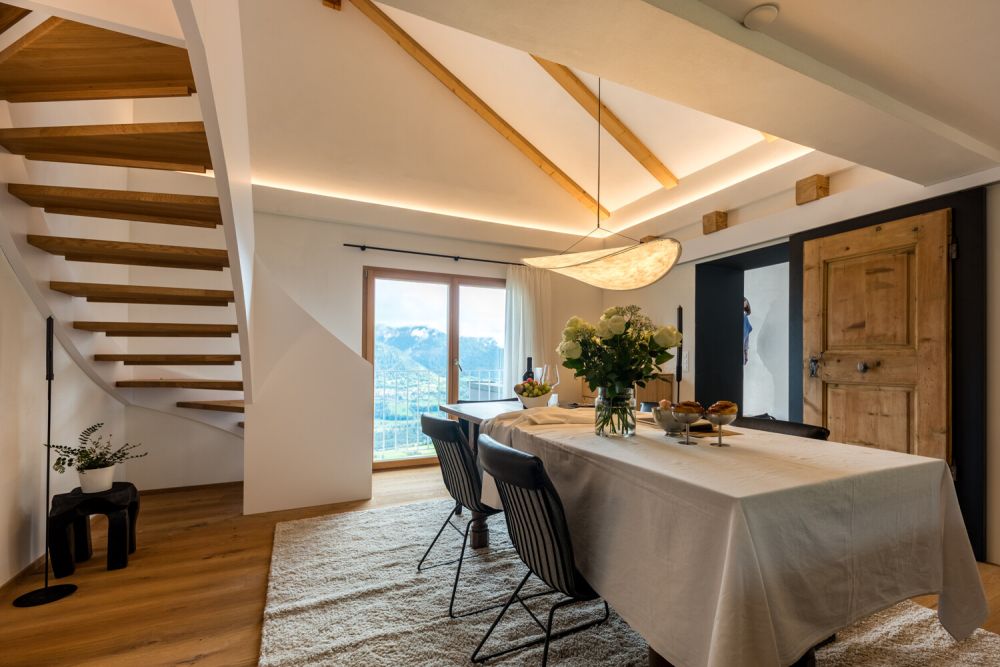 Atemberaubende Maisonette Wohnung mit Rundumblick - Essen mit Ausblick