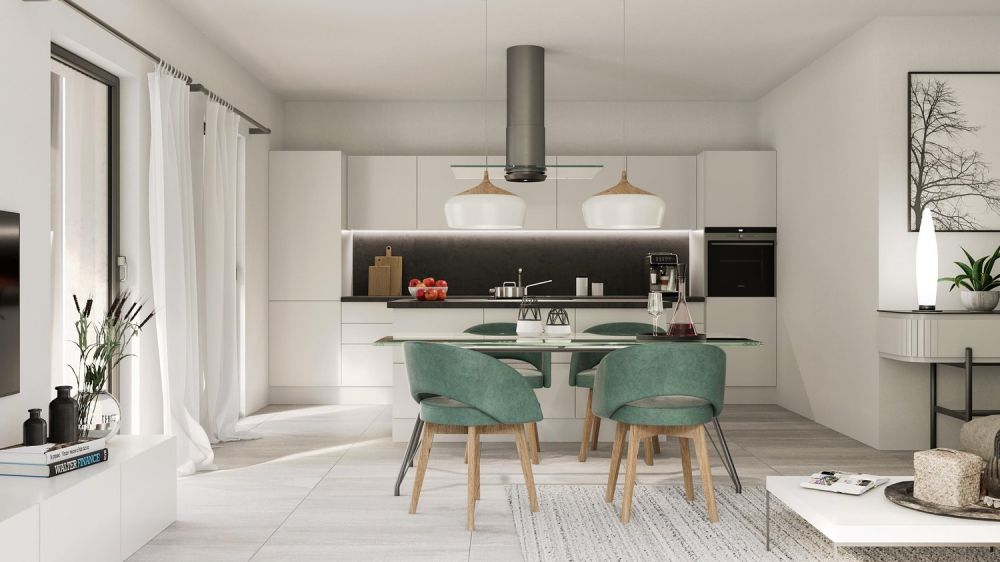 BELLISSIMO 3.5 LOCALI ULTIMO PIANO CON ROOF TOP A VACALLO -  Bild 1