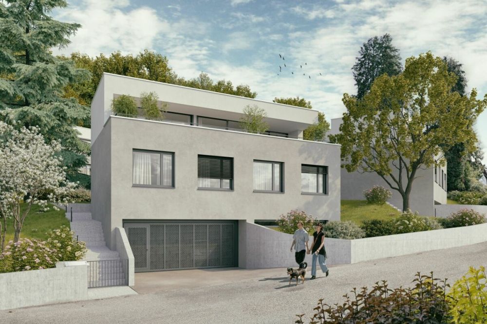 Wohnen mit Weitblick in Arlesheim!- Freistehendes Einfamilienhaus, Haus Nr. 1 Kopie - Haus 1 am Bodenweg