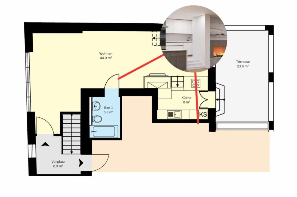 Jetzt noch mitbestimmen | Maisonette mit Wohnkomfort, Offenheit und Rückzugsmöglichkeiten -  Bild 2