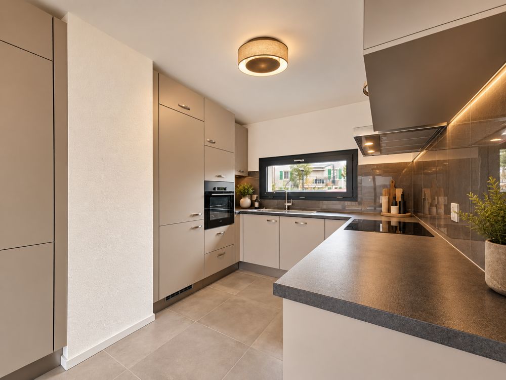 Villa contiguë contemporaine de 5.5 pièces avec jardin -  Bild 3
