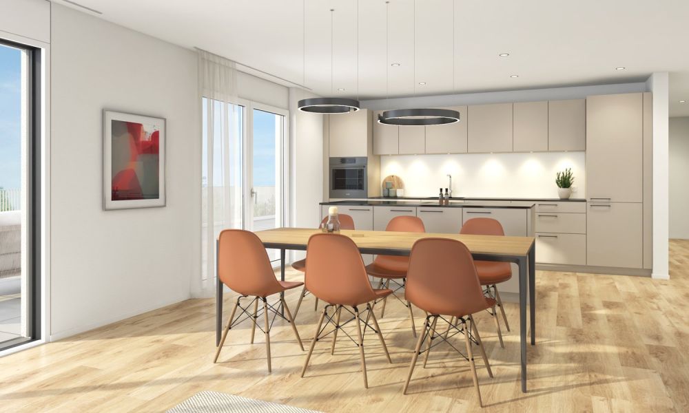 Neubau-Erstbezug Attika-Wohnung – stilvolles Wohnen an zentraler Lage in Grenchen - Bild 3