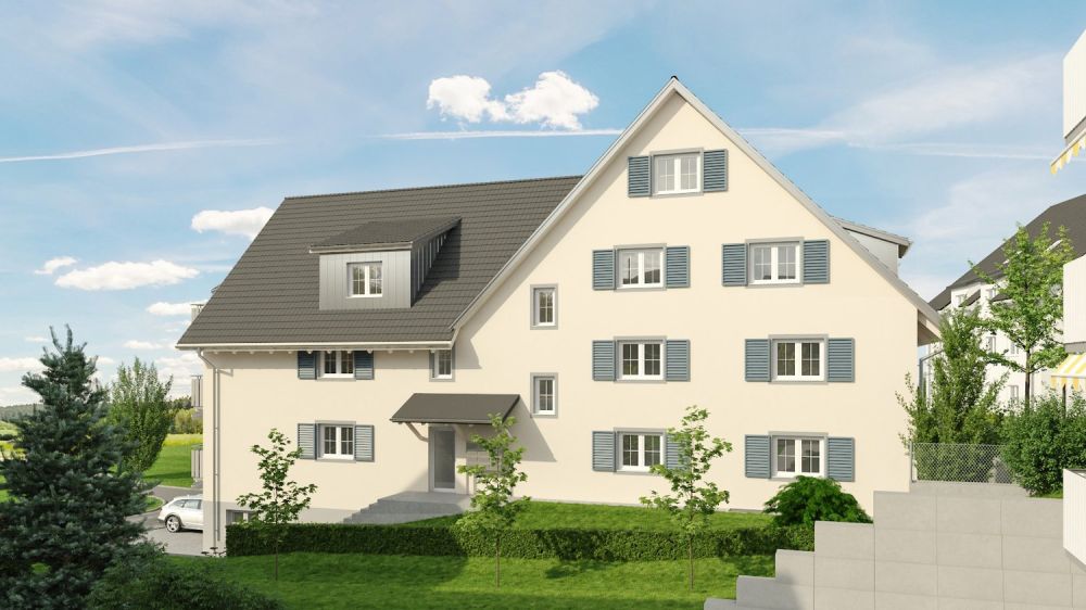 3.5 Zimmerwohnungim EG mit 82m2, Balkon 14 m2 Sitzplatz 12 m2, Richtung Süden -  Bild 5