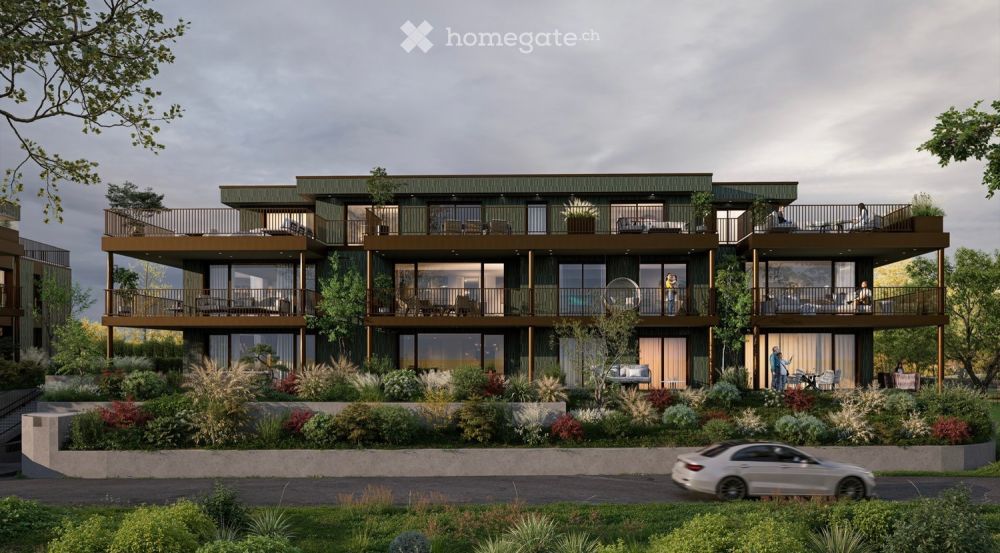 Moderne 4.5-Zimmer-Neubau-Wohnung mit Minergie-Standard in Wohlen AG - Bild 2